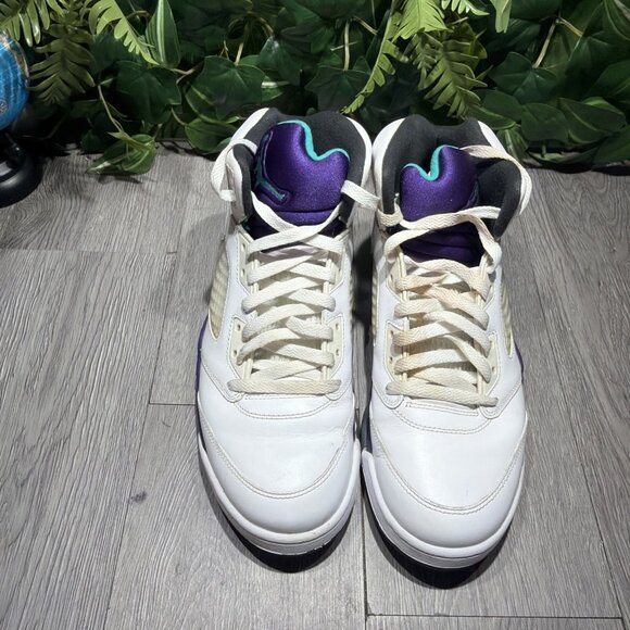 Jordan 5 Retro Grape 2013 Size 10.5 Sneakers 136027-108 main image 6